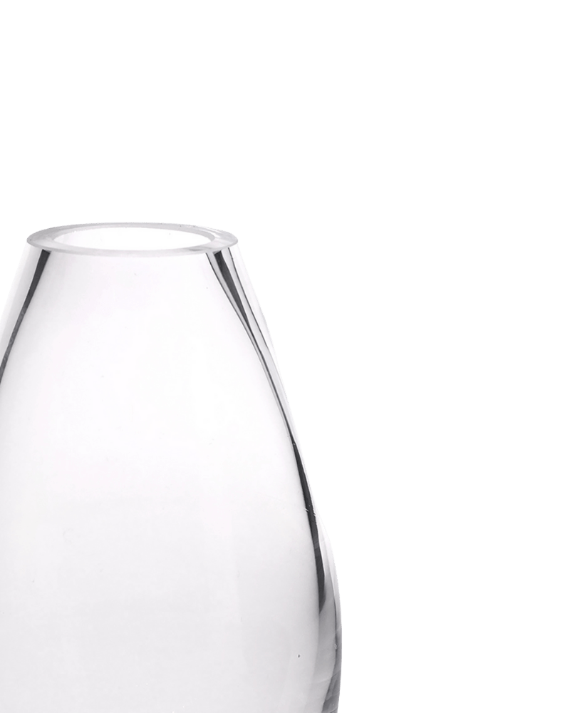 George Glass Clear Bud Vase For Flowers - Chive US Wholesale