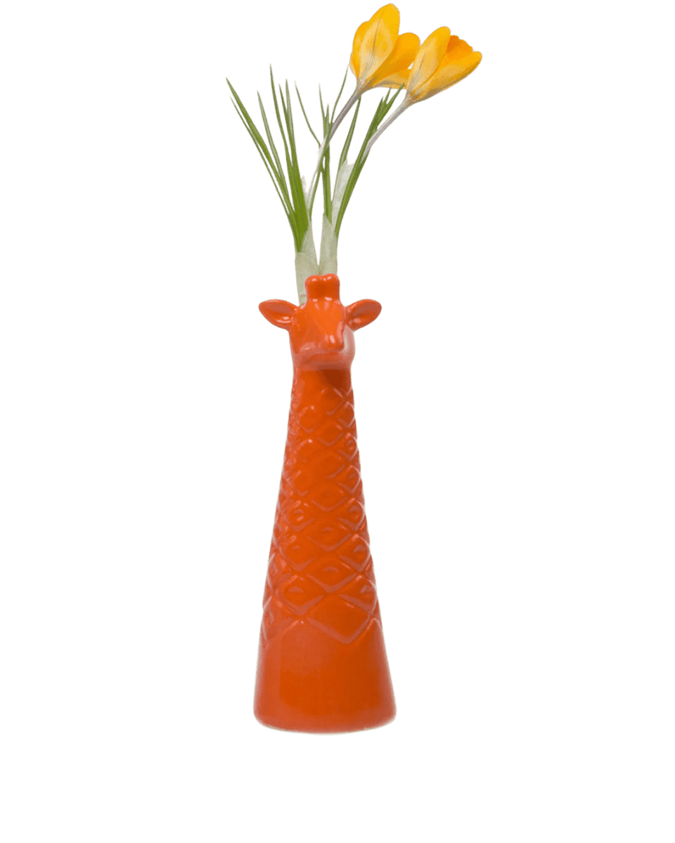Giraffe Ceramic Flower Vase - Chive US Wholesale