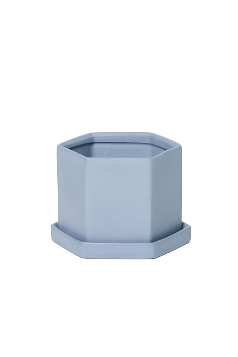 Hexi Porcelain Pot With Drainage Hole - Chive US Wholesale