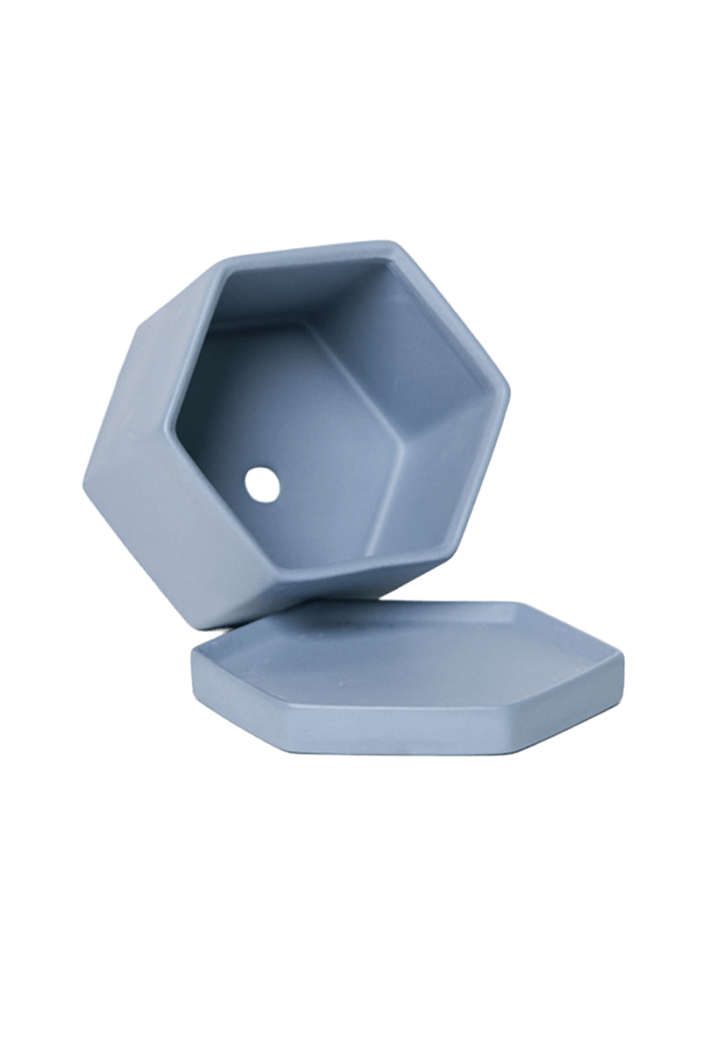 Hexi Porcelain Pot With Drainage Hole - Chive US Wholesale