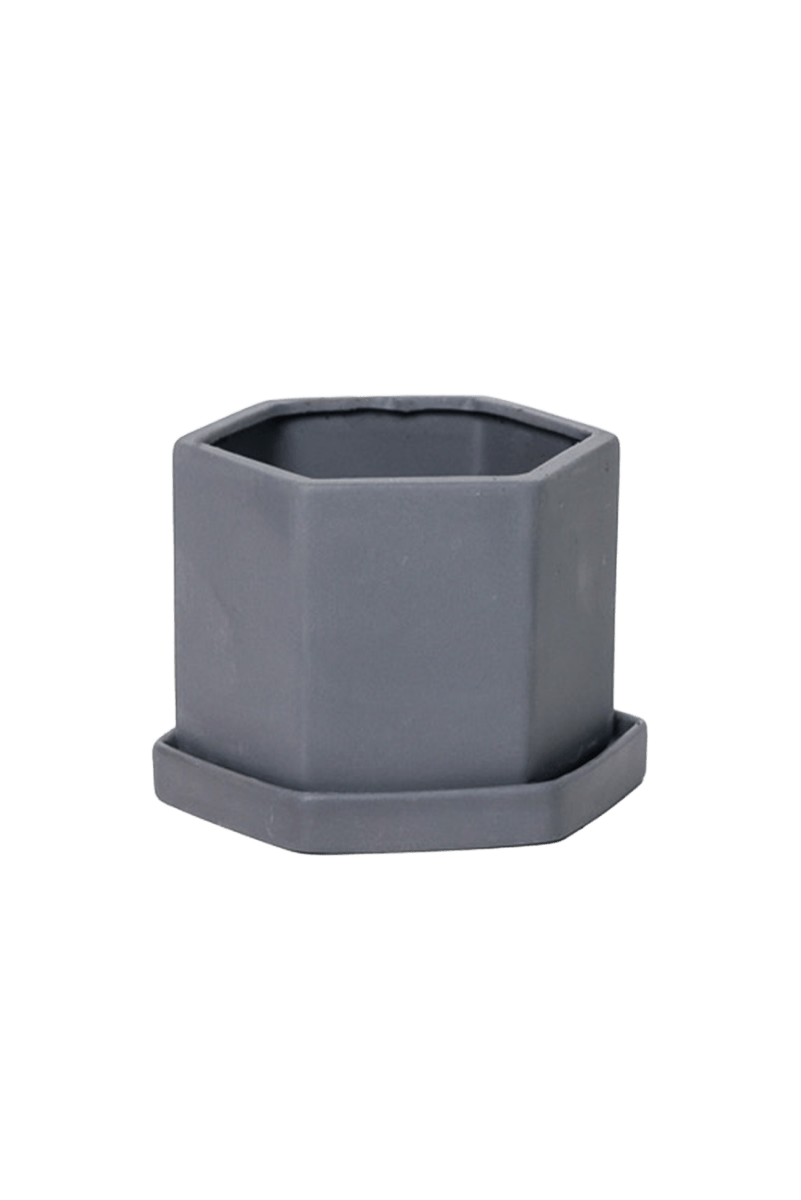 Hexi Porcelain Pot With Drainage Hole - Chive US Wholesale