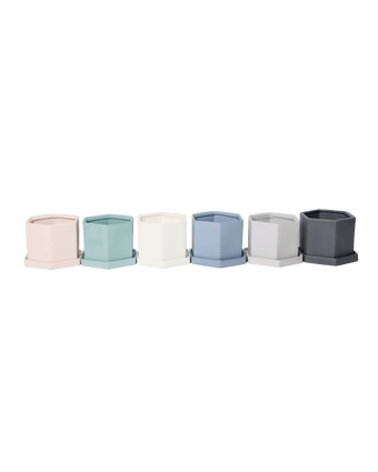 Hexi Porcelain Pot With Drainage Hole - Chive US Wholesale
