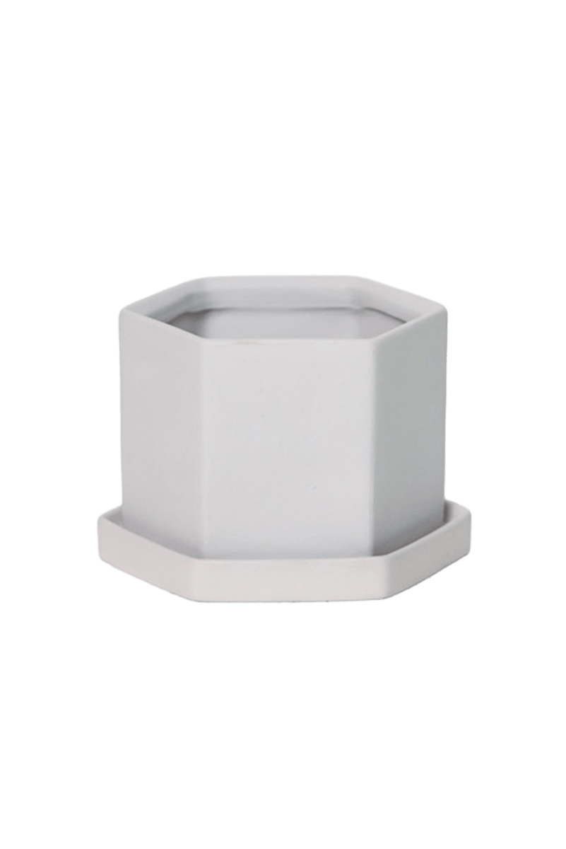 Hexi Porcelain Pot With Drainage Hole - Chive US Wholesale