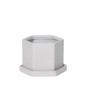 Hexi Porcelain Pot With Drainage Hole - Chive US Wholesale