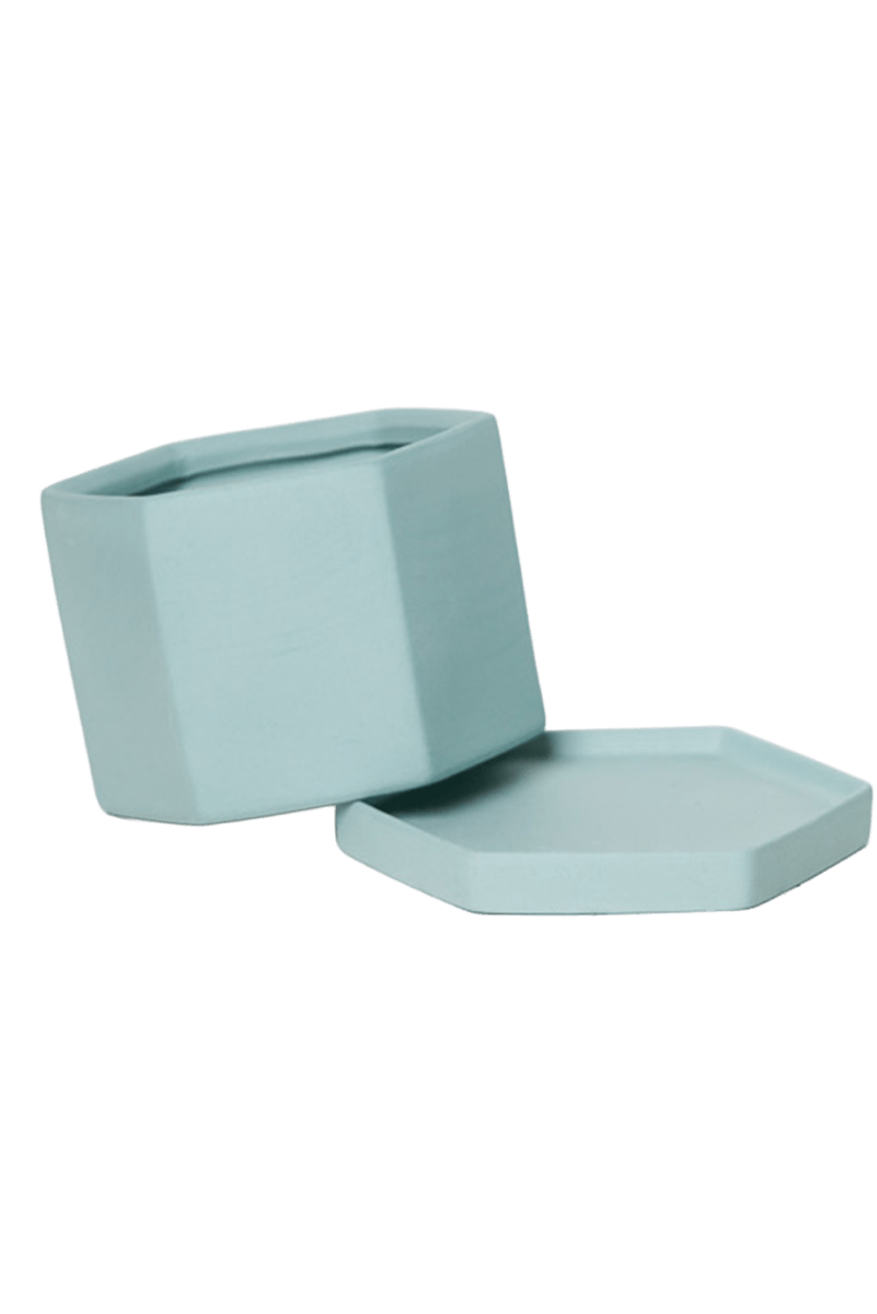 Hexi Porcelain Pot With Drainage Hole - Chive US Wholesale