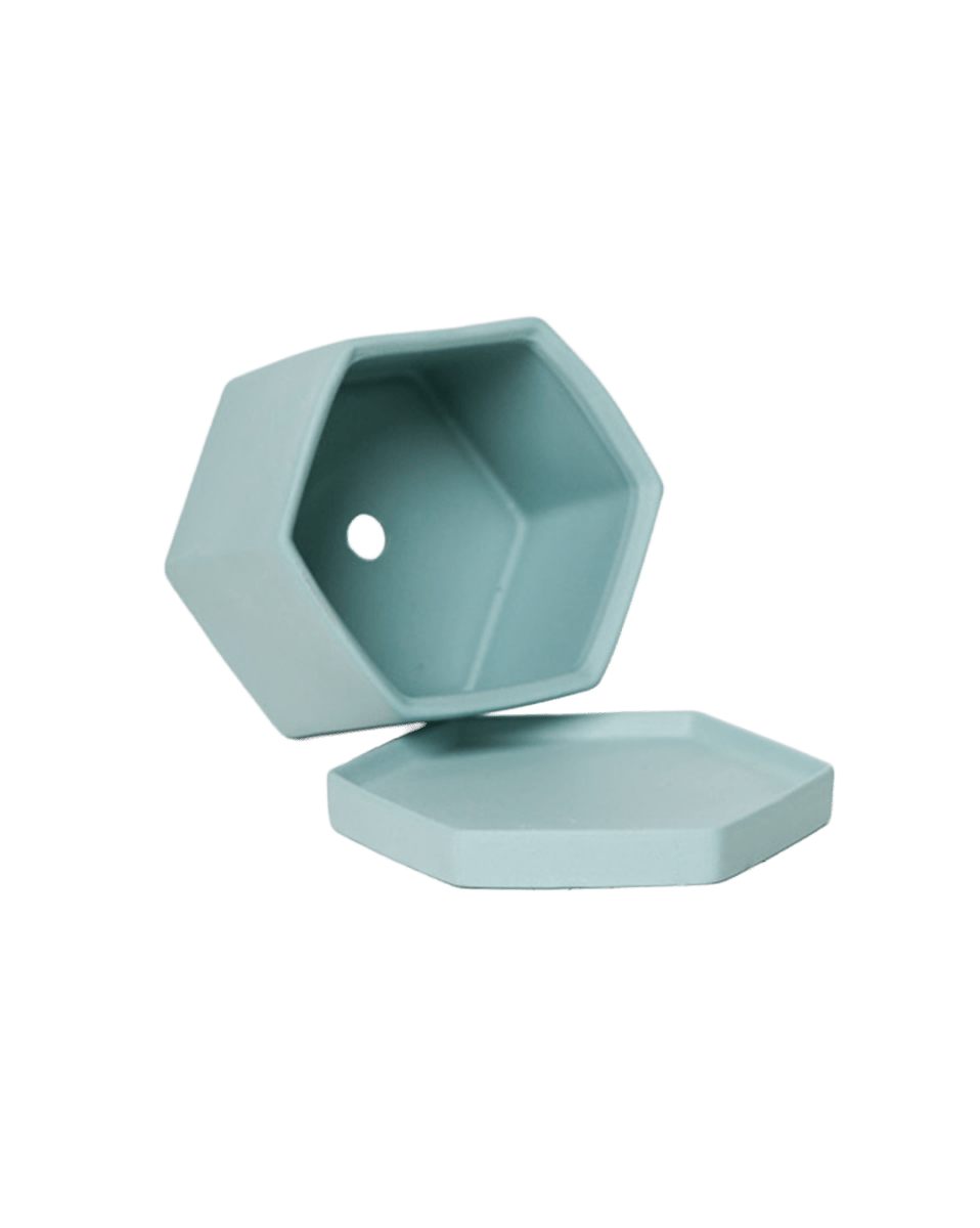 Hexi Porcelain Pot With Drainage Hole - Chive US Wholesale