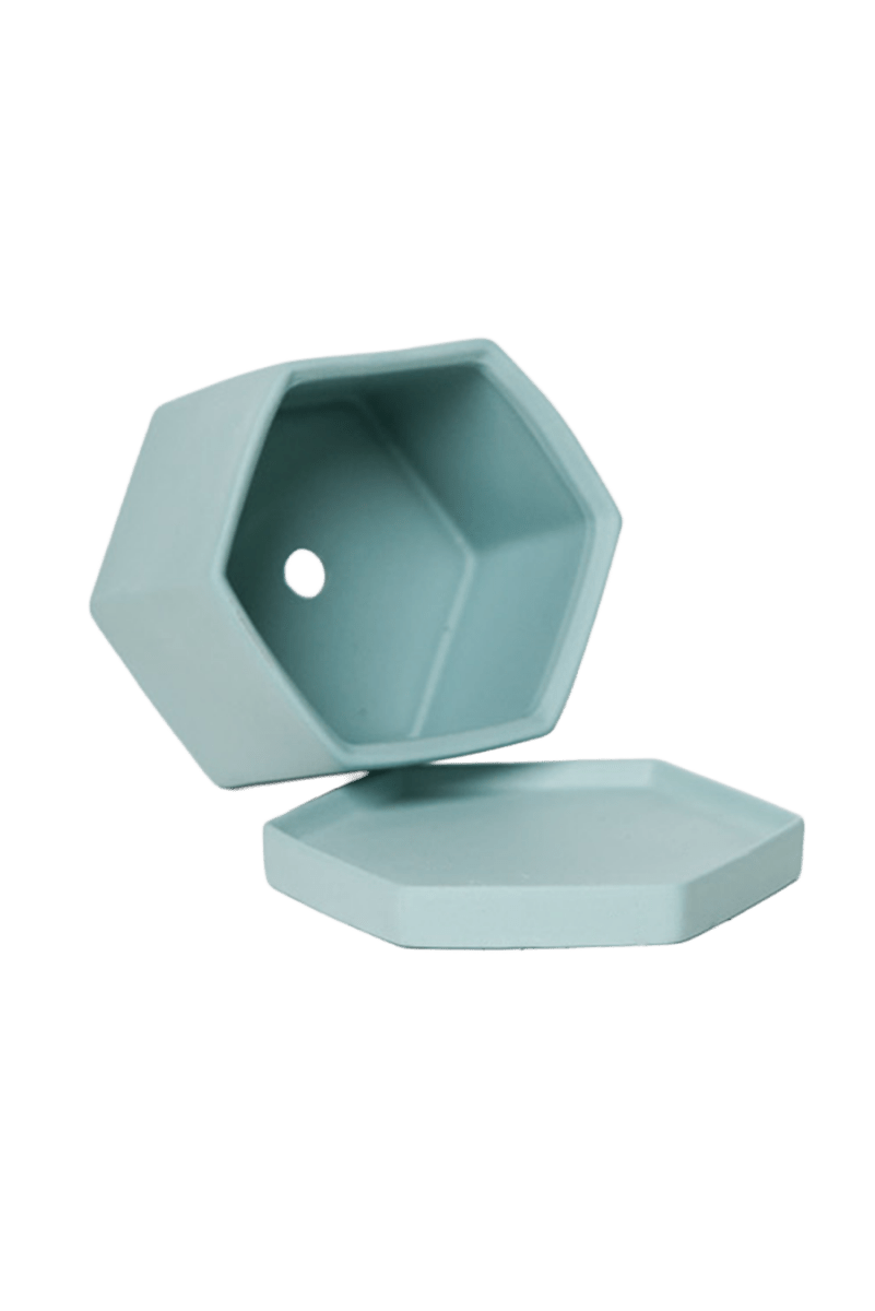 Hexi Porcelain Pot With Drainage Hole - Chive US Wholesale