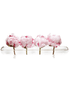 Flute Glass Modern Clear Flower Vase - Chive US Wholesale