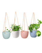 Virago Ceramic Modern Hanging Planter - Chive US Wholesale