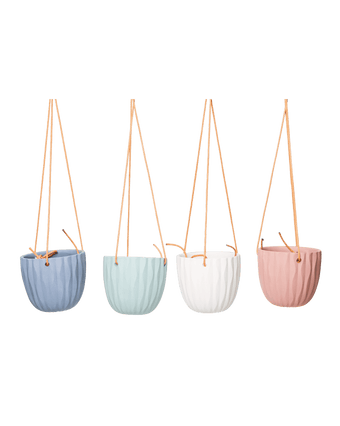 Virago Ceramic Modern Hanging Planter - Chive US Wholesale