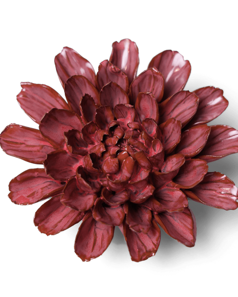 Japan Ceramic Flower Pink Dahlia - Chive US Wholesale