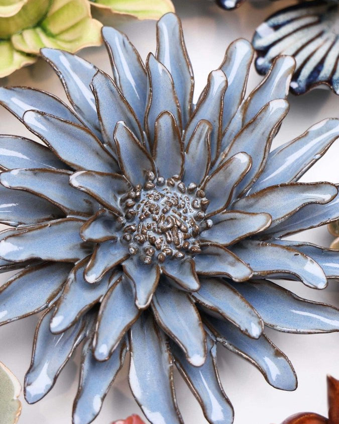 JA14 Blue Grey Gerbera Daisy - Chive US Wholesale