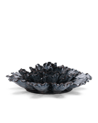 JA25 Navy Dinner Plate Dahlia - Chive US Wholesale