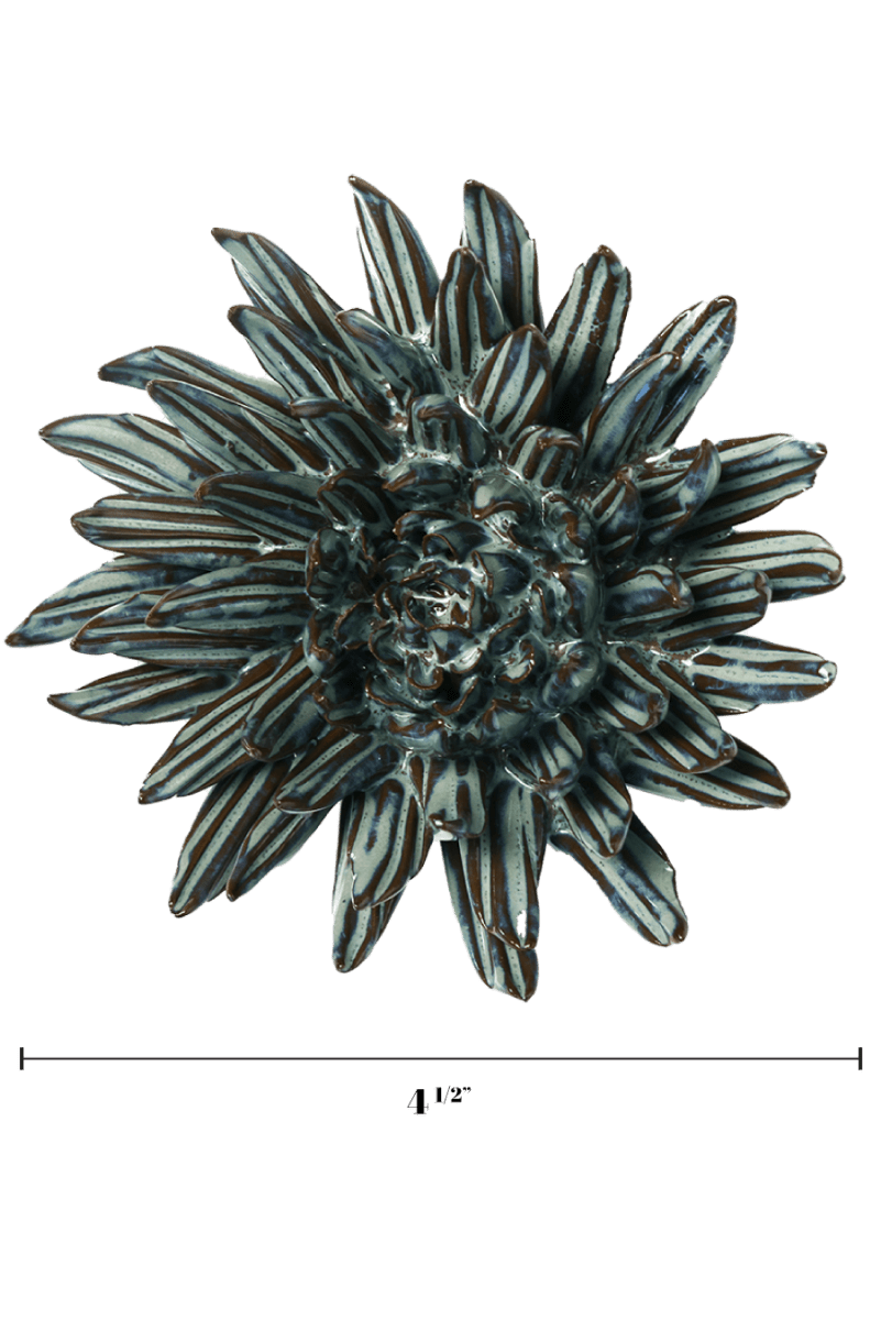 JA45 Black Blue Quill Mum - Chive US Wholesale