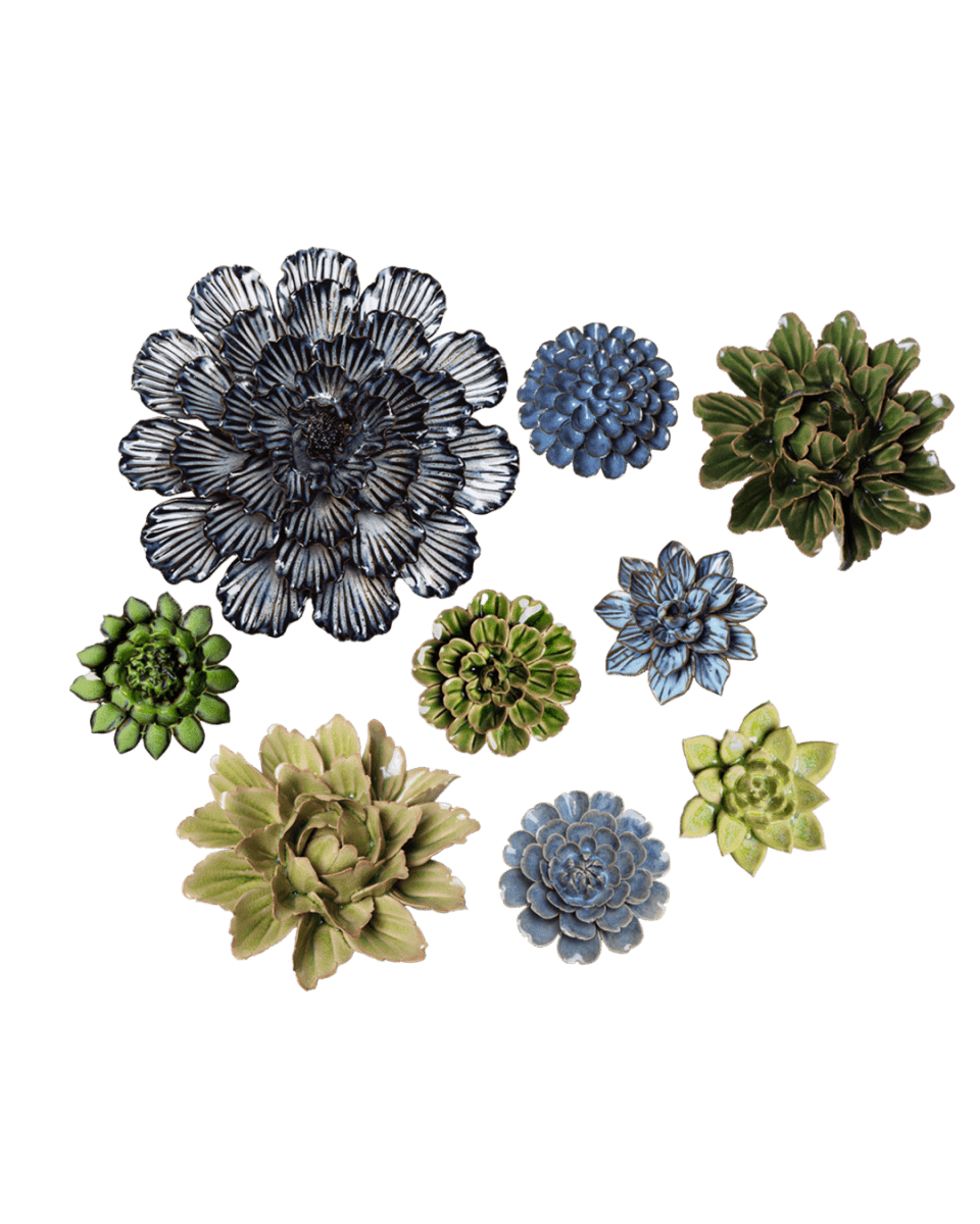 Ceramic Flower Japan Curated Collection 9 - Chive US Wholesale