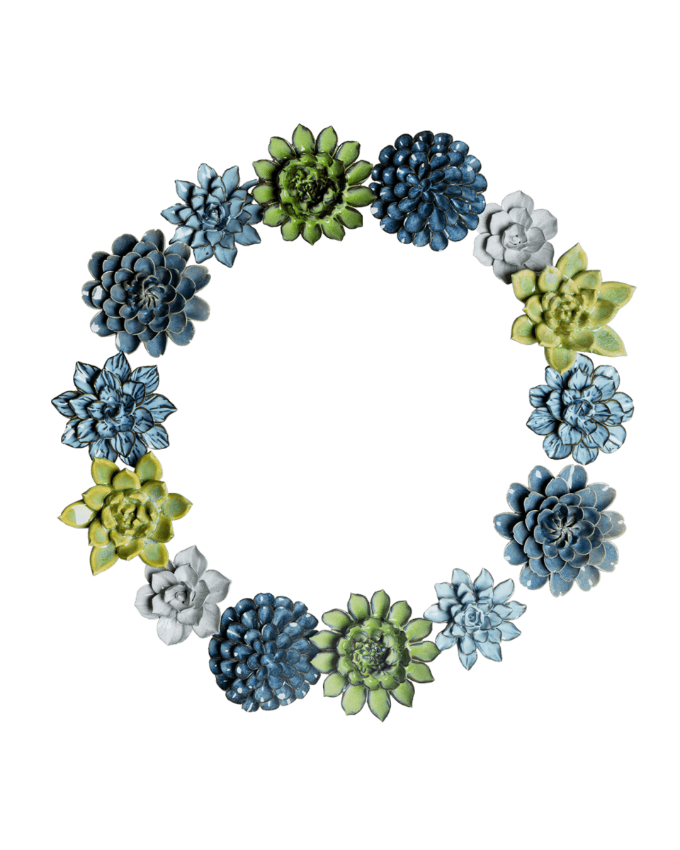 Ceramic Flower Japan Curated Collection 13 - Chive US Wholesale