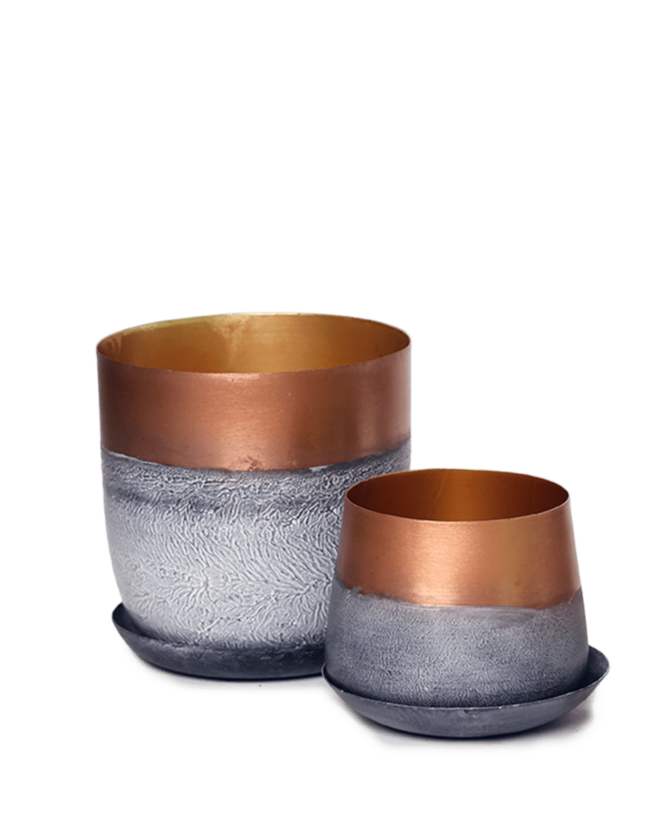 Joe Metal Pot With Drainage Hole - Chive US Wholesale