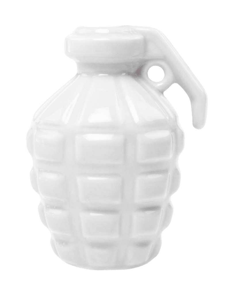 Kapow Ceramic Grenade Flower Vase Unique - Chive US Wholesale