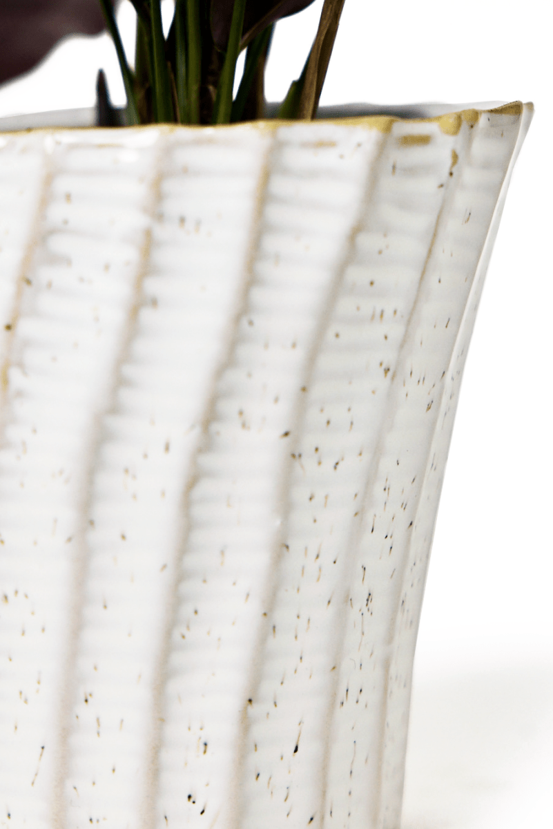 Katakana Ceramic Pot Planter - Chive US Wholesale
