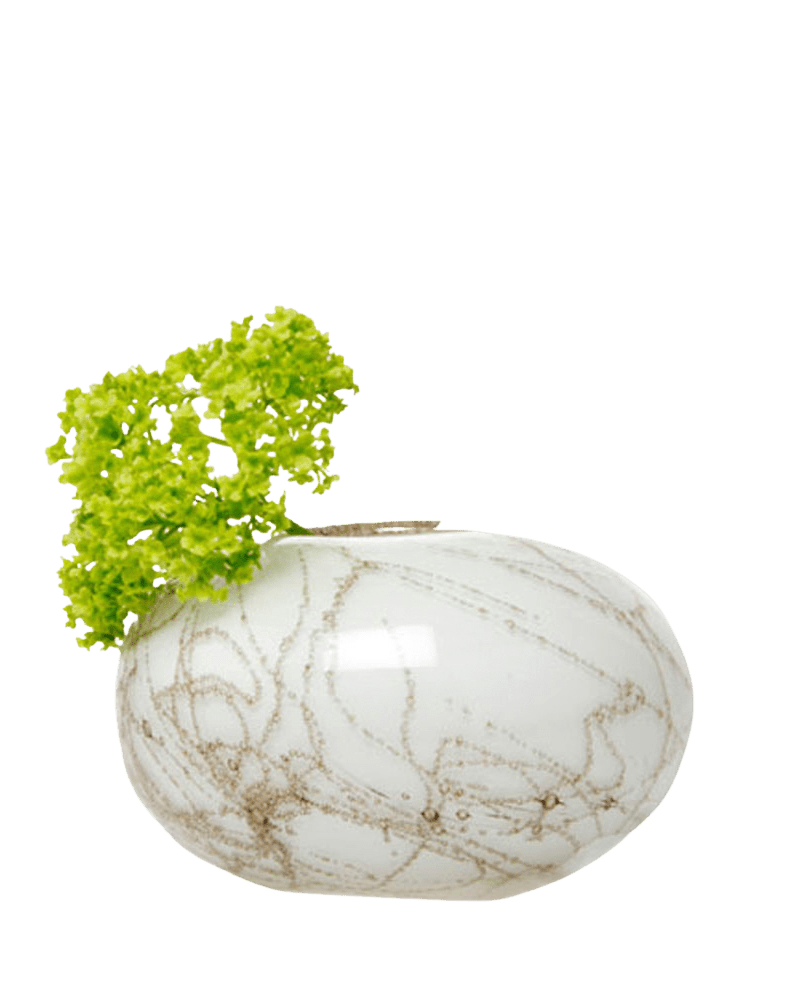 Ligne Glass Modern Flower Vase - Chive US Wholesale