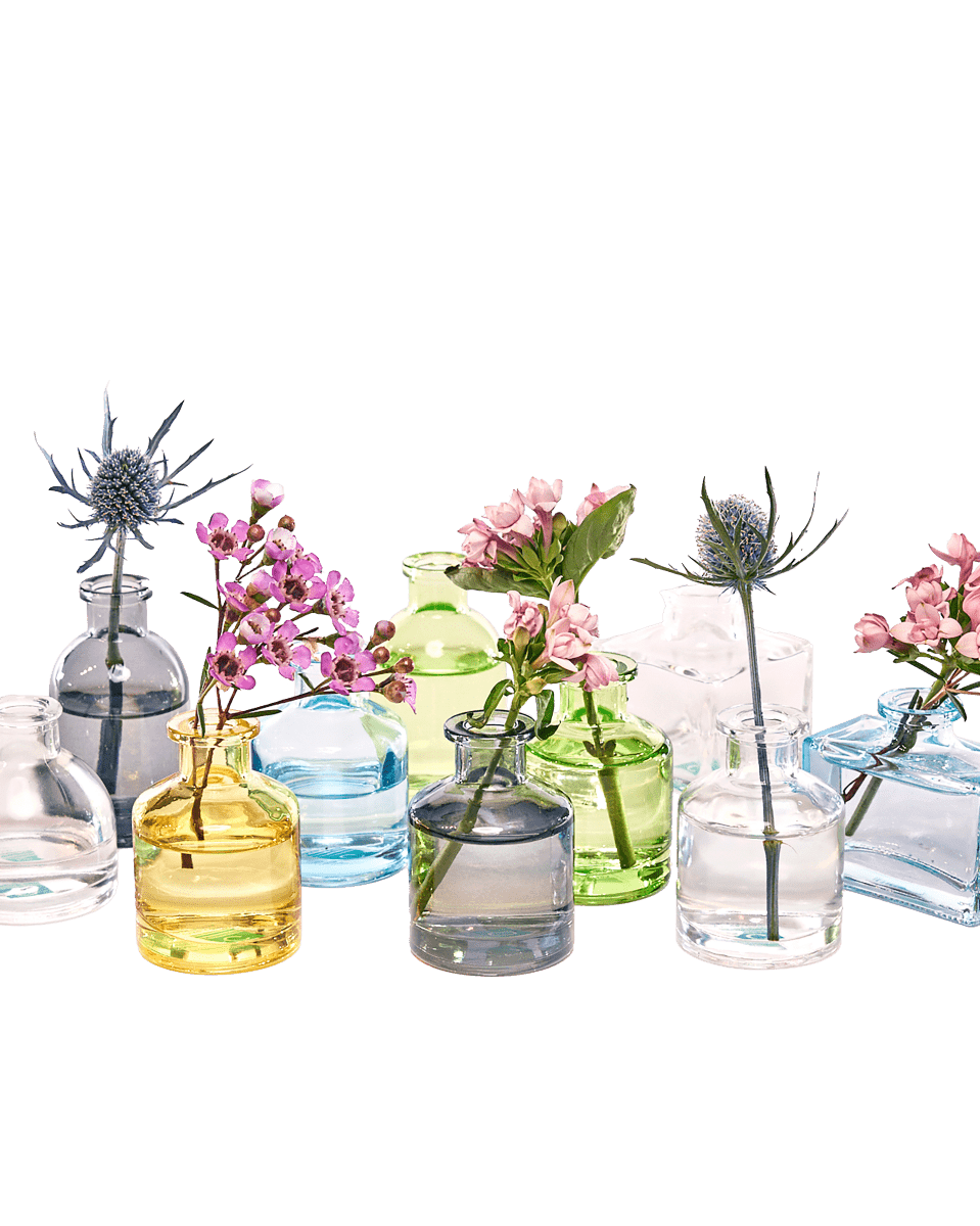 Loft Glass Vintage Bud Vases For Weddings - Chive US Wholesale