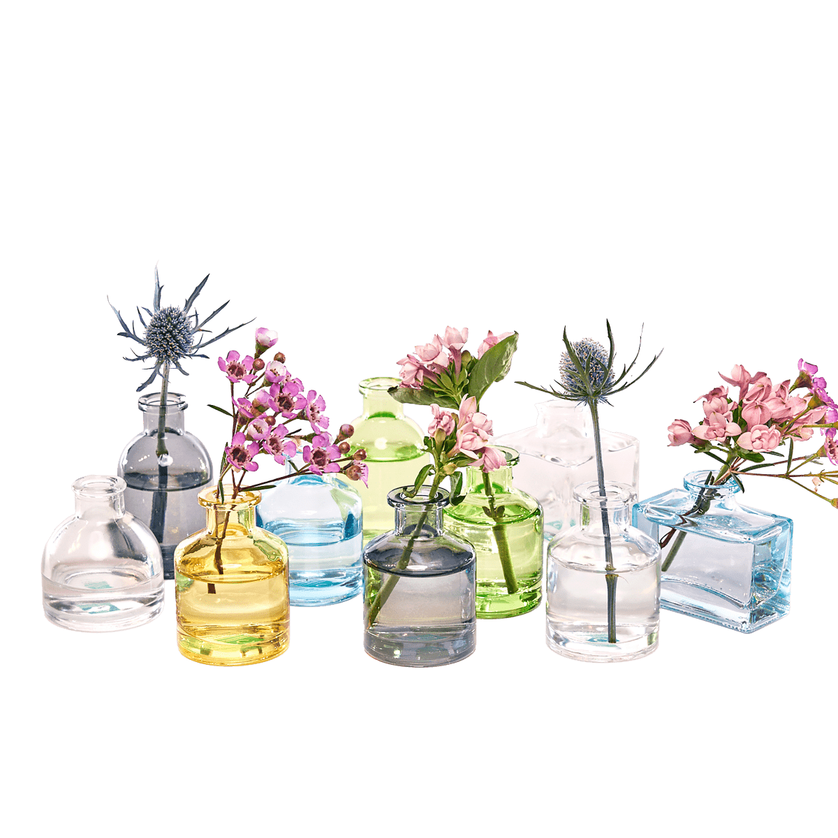 Loft Glass Vintage Bud Vases For Weddings - Chive US Wholesale