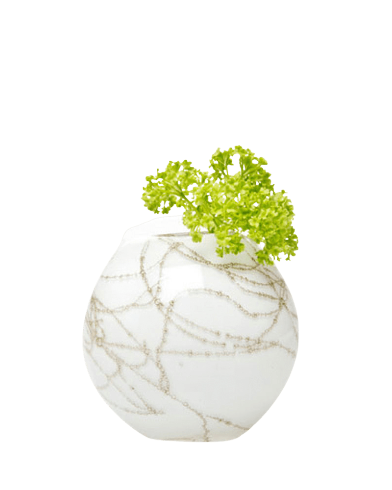 Ligne Glass Modern Flower Vase - Chive US Wholesale