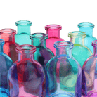 Loft Glass Bud Vase Jewel Tone 10pc Kits - Chive US Wholesale