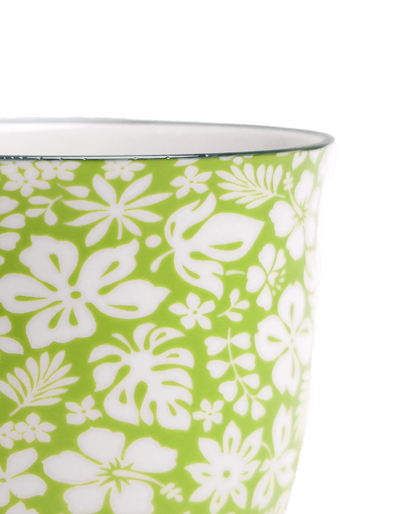 Liberte Porcelain Pot And Saucer Set With Drainage - Chive US Wholesale