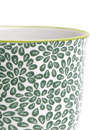 Liberte Porcelain Pot And Saucer Set With Drainage - Chive US Wholesale