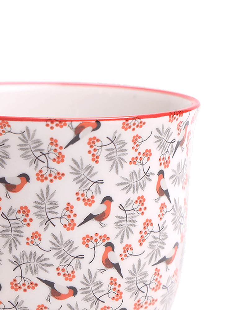 Liberte Porcelain Pot And Saucer Set With Drainage - Chive US Wholesale