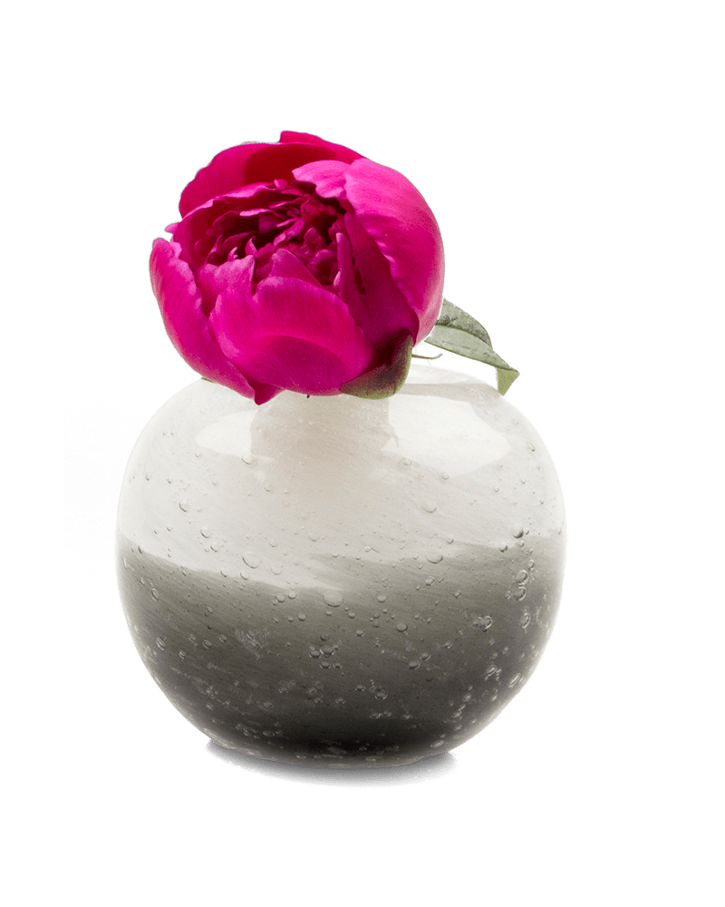 Ligne Glass Modern Flower Vase - Chive US Wholesale