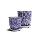 Liberte Porcelain Pot And Saucer Set With Drainage - Chive US Wholesale