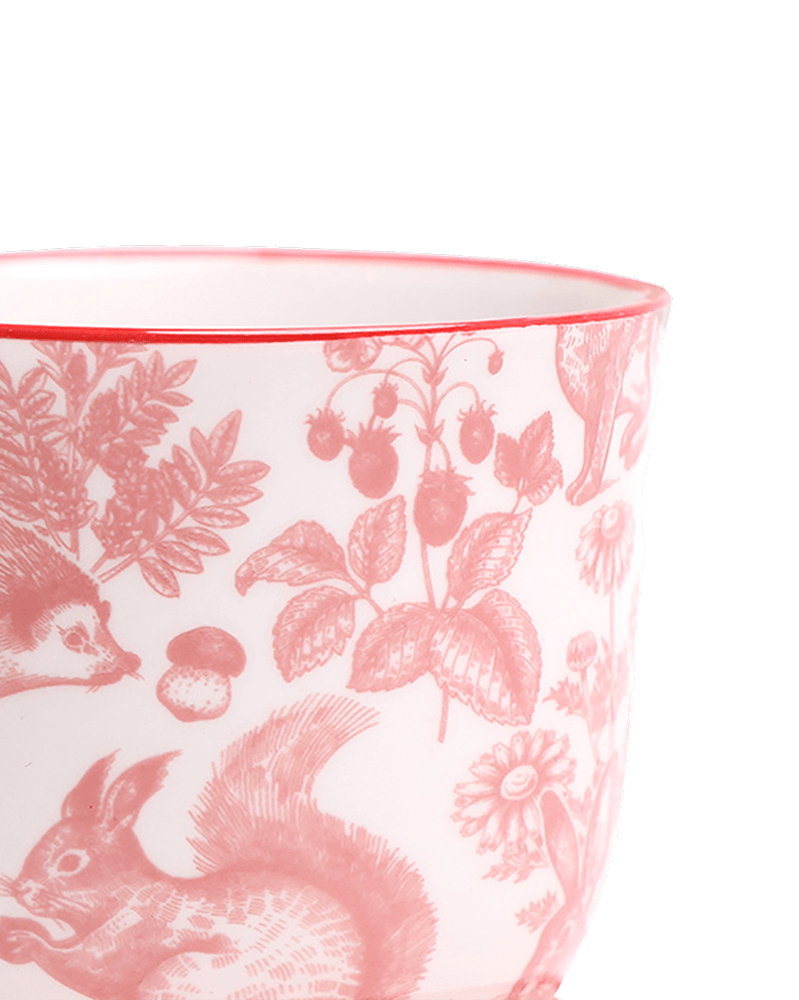 Liberte Porcelain Pot And Saucer Set With Drainage - Chive US Wholesale