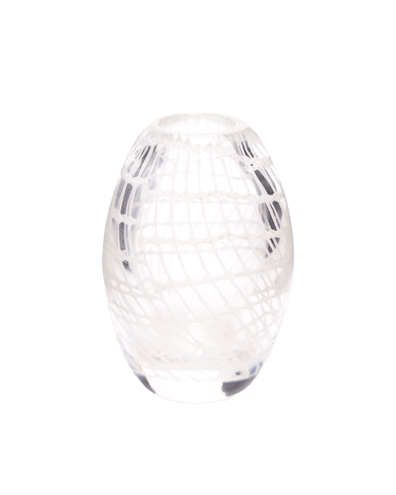 Ligne Glass Modern Flower Vase - Chive US Wholesale