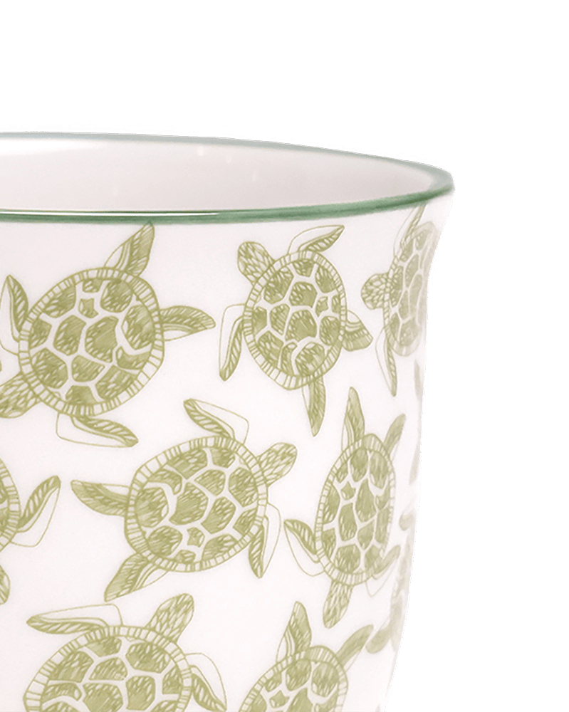 Liberte Porcelain Pot And Saucer Set With Drainage - Chive US Wholesale