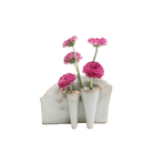 Lotus Ceramic Floral Bud Vase - Chive US Wholesale