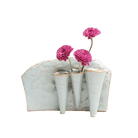 Lotus Ceramic Floral Bud Vase - Chive US Wholesale