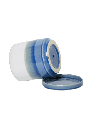 Minute Ceramic Pot And Saucer Set With Drainage - Chive US Wholesale