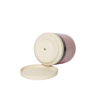 Minute Ceramic Pot And Saucer Set With Drainage - Chive US Wholesale