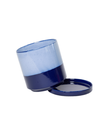 Minute Ceramic Pot And Saucer Set With Drainage - Chive US Wholesale