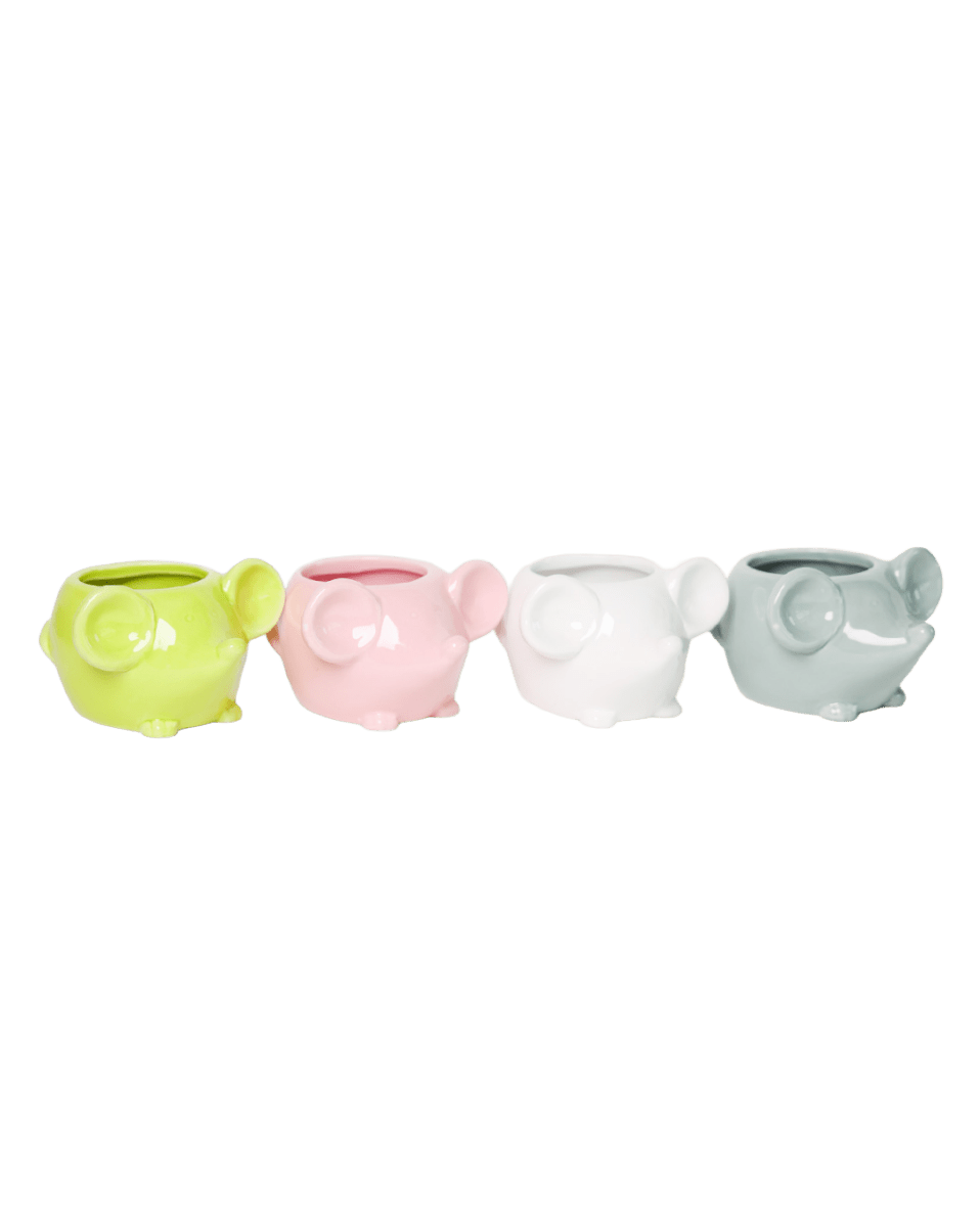Mouse Ceramic Indoor Plant Pot For Succulents - Chive US Wholesale