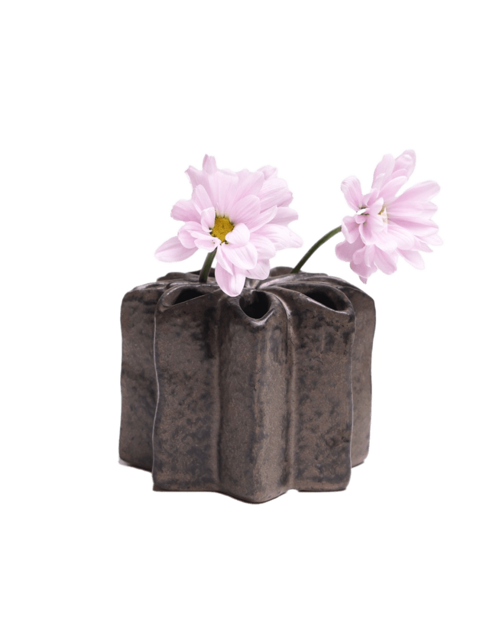 Misty Ceramic Flower Vase - Chive US Wholesale