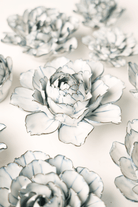 NA04 Blue White Camellia - Chive US Wholesale