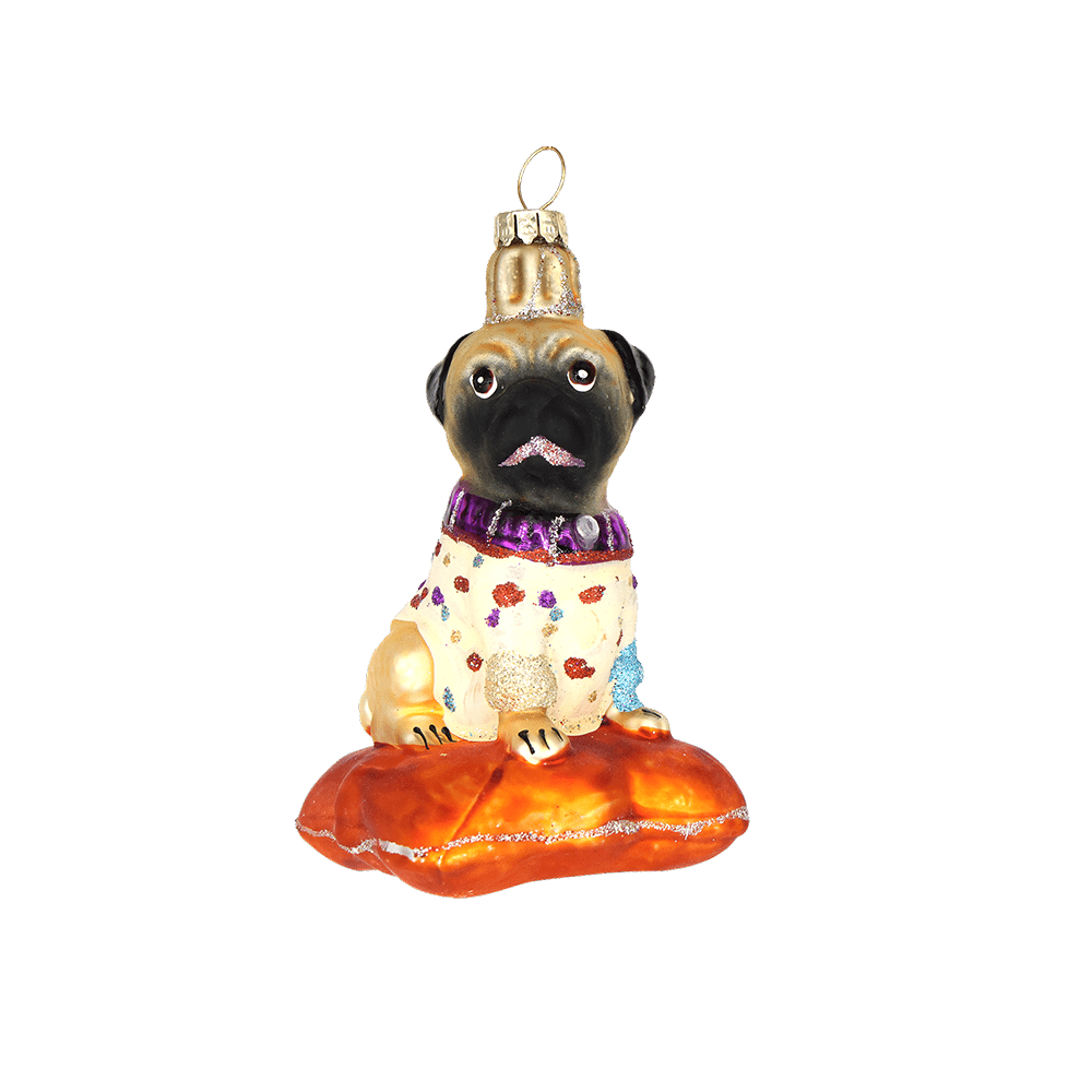 Pug on a Pillow Ornament - Chive US Wholesale