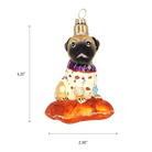 Pug on a Pillow Ornament - Chive US Wholesale