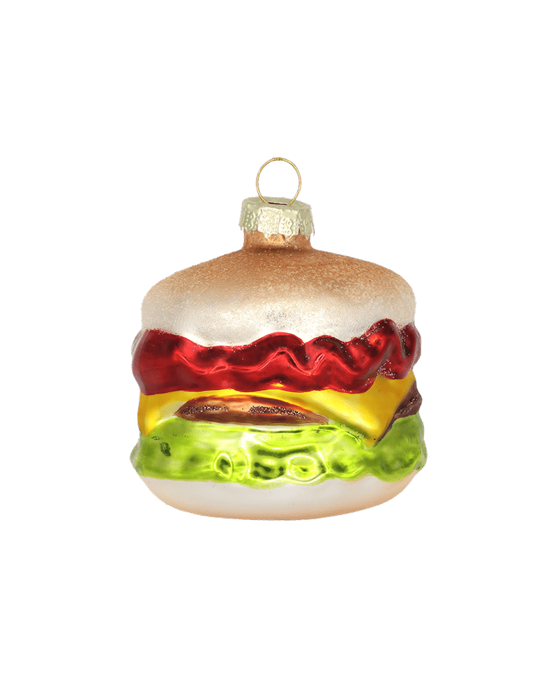 Cheeseburger with Ketchup Ornament - Chive US Wholesale