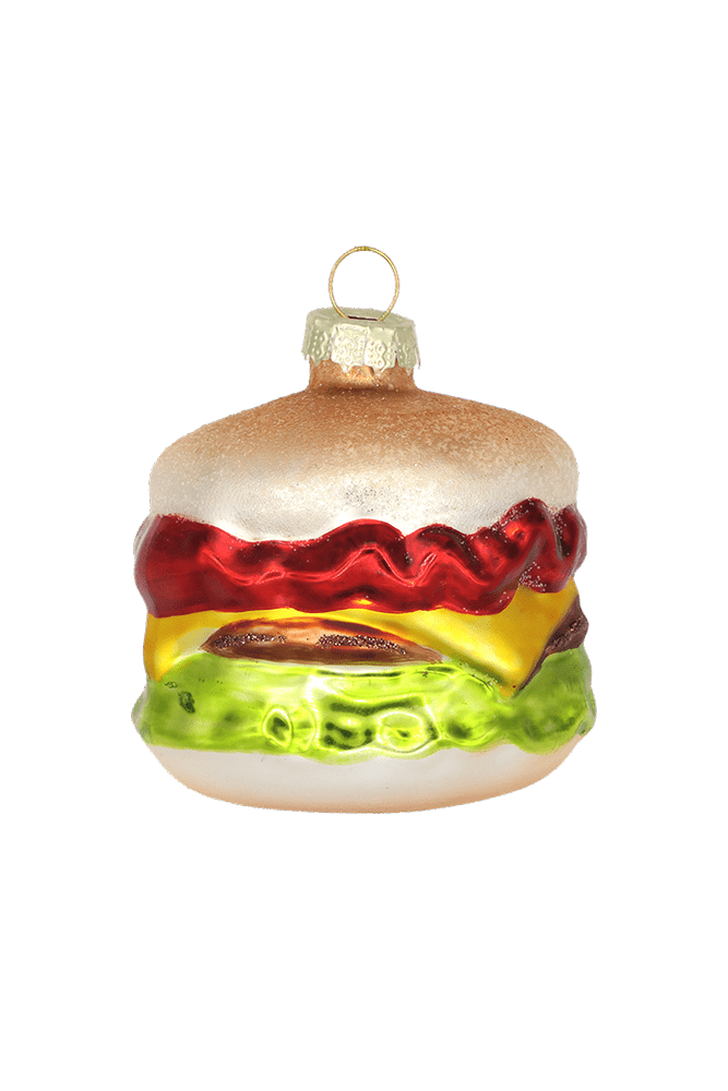 Cheeseburger with Ketchup Ornament - Chive US Wholesale