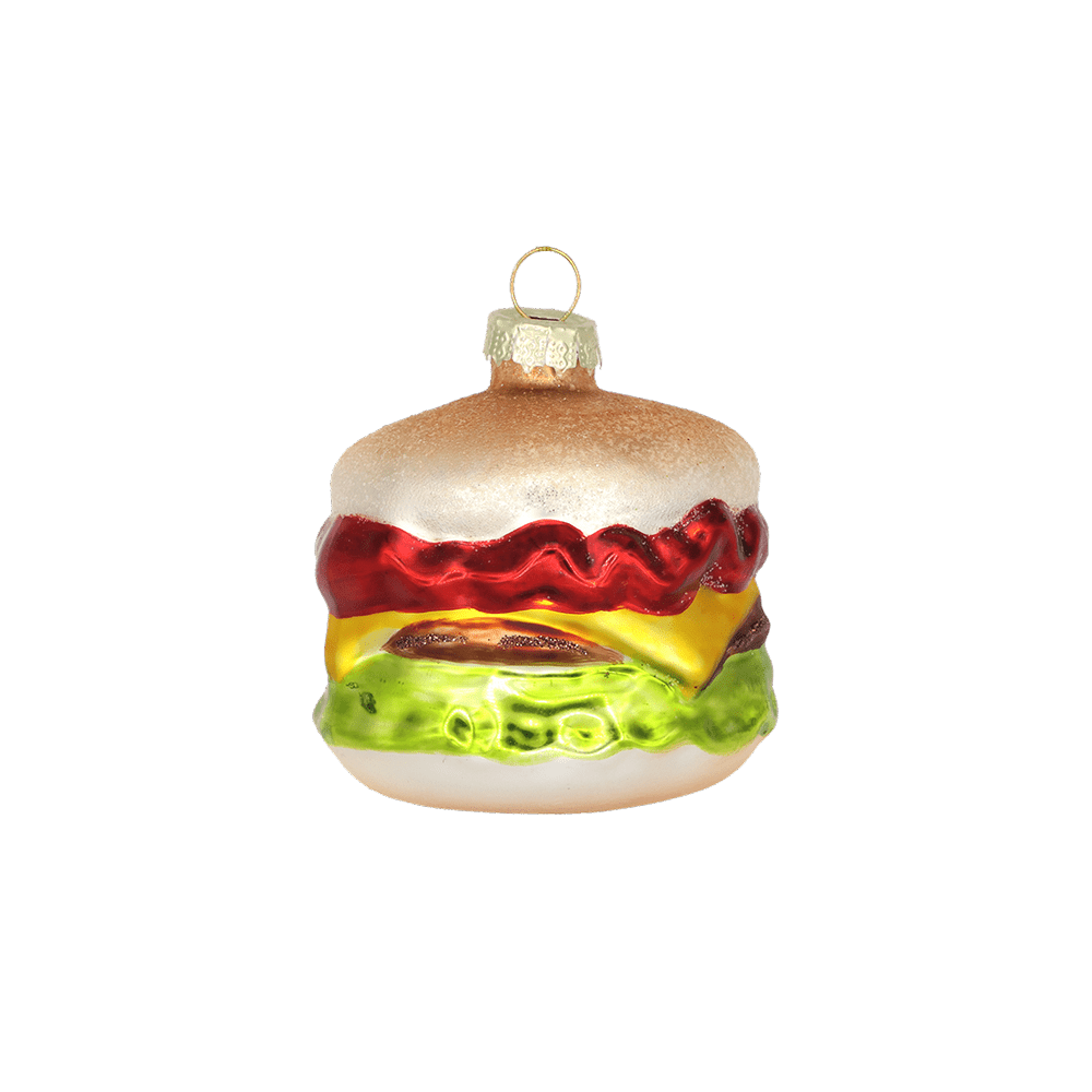 Cheeseburger with Ketchup Ornament - Chive US Wholesale