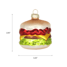 Cheeseburger with Ketchup Ornament - Chive US Wholesale